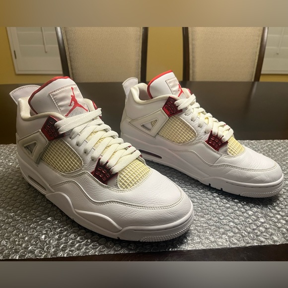 metallic retro 4 red